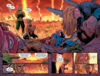 Aquaman: The Becoming #1 - plansze