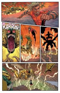 Aquaman: The Becoming #1 - plansze