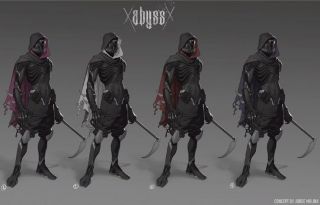 Abyss - szkic koncepcyjny