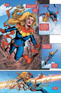 Captain Marvel #32 - plansze