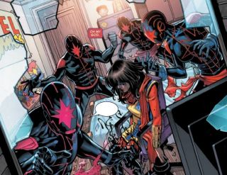 Captain Marvel #32 - plansze