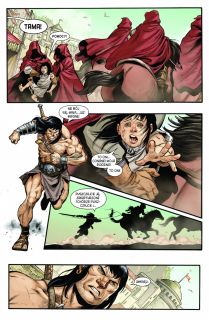 Conan Barbarzyńca. Exodus i inne opowieści - plansza