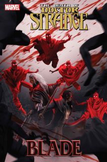 Death of Doctor Strange: Blade #1 - okładka