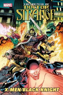 Death of Doctor Strange: X-Men/Black Knight #1 - okładka