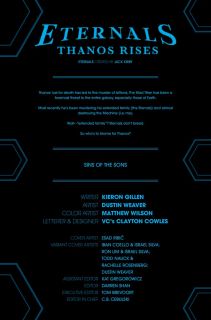 Eternals: Thanos Rises #1 - plansze