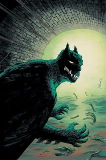 Batman: Reptilian #4 - okładka alternatywna