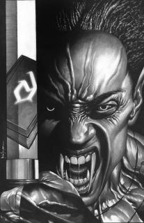 The Darkhold: Blade #1 - okładka alternatywna