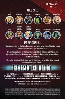 Guardians of the Galaxy #18 - plansze