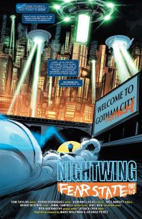 Nightwing #84 - plansze