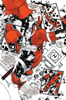 Deadpool: Black, White & Blood #2 - plansze