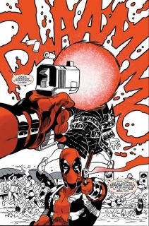 Deadpool: Black, White & Blood #2 - plansze