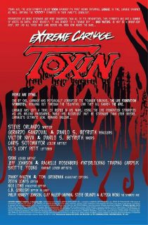 Extreme Carnage: Toxin - plansze