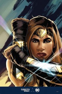 Serving Up Justice: Featuring Serena Williams and Wonder Woman #1 - okładka