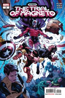 The Trial of Magneto #2 - okładka