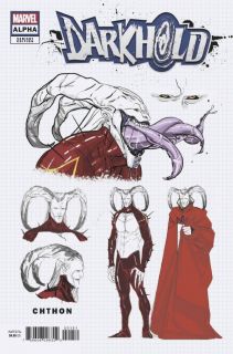 Darkhold: Alpha #1 - okładka alternatywna