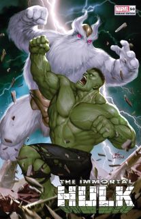 Immortal Hulk #50 - okładka alternatywna