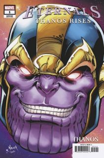 Eternals: Thanos Rises #1 - okładka alternatywna