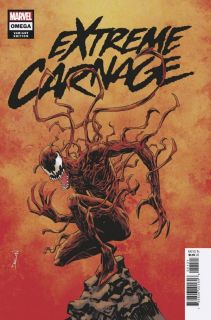 Extreme Carnage: Omega #1 - okładka alternatywna