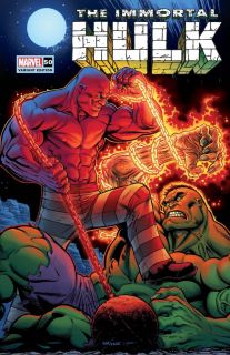 Immortal Hulk #50 - okładka alternatywna