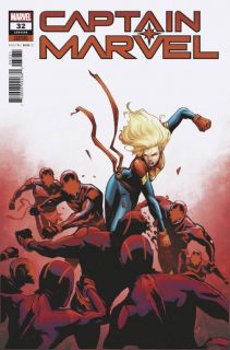 Captain Marvel #32 - okładka alternatywna
