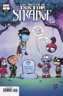 The Death of Doctor Strange #1 - okładka alternatywna
