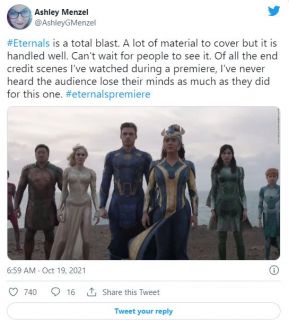 Eternals - pierwsze opinie