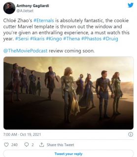 Eternals - pierwsze opinie