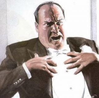 Choć charakteryzacja Farrella wciąż wzbudza zachwyt fanów, trzeba dodać, że na poziomie wizualnym filmowy Pingwin budzi wyraźne skojarzenia z niezwykle realistycznymi rysunkami złoczyńcy, które stworzył w komiksach Alex Ross.