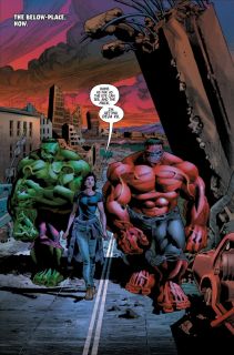 Immortal Hulk #50 - plansze