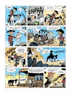 Lucky Luke. Kid Lucky. Tom 1. Uczeń kowboja - plansza