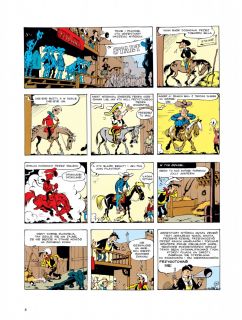 Lucky Luke. Pod niebem Zachodu - plansza
