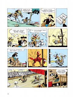 Lucky Luke. Pod niebem Zachodu - plansza