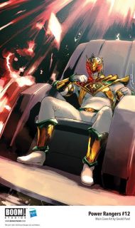 Power Rangers #12 - okładka