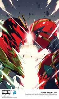 Power Rangers #12 - okładka alternatywna