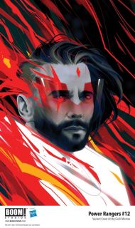 Power Rangers #12 - okładka alternatywna