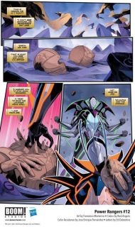 Power Rangers #12 - plansze