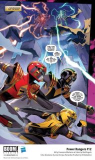 Power Rangers #12 - plansze