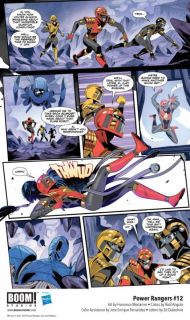 Power Rangers #12 - plansze