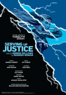 Serving Up Justice: Featuring Serena Williams and Wonder Woman #2 - plansze