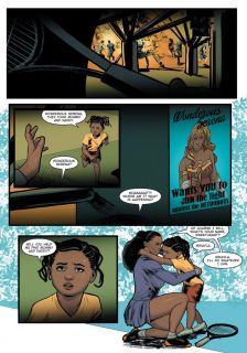 Serving Up Justice: Featuring Serena Williams and Wonder Woman #2 - plansze
