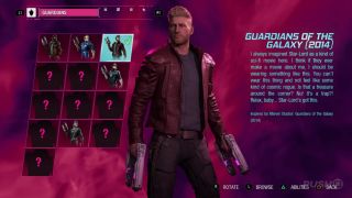 Starlord - strój inspirowany filmem Strażnicy z Galaktyki (2014)