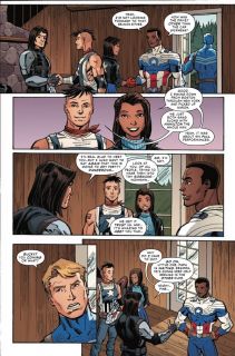 United States of Captain America #4 - plansze