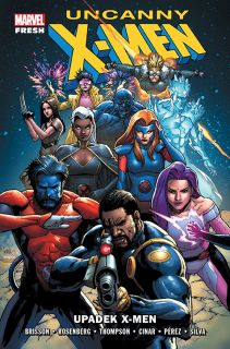 Uncanny X-Men. Upadek X-Men - okładka