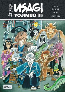 Usagi Yojimbo. Saga. Legendy - okładka