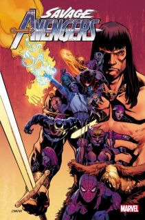 Savage Avengers #25 - okładka alternatywna