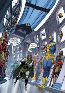 Savage Avengers #25 - plansze