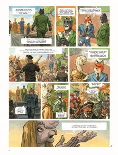 Blacksad. Upadek - plansza