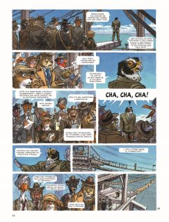 Blacksad. Upadek - plansza
