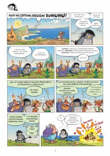 Mali bogowie. Tom 2. Uparty Ikar – plansza