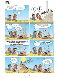 Mali bogowie. Tom 2. Uparty Ikar – plansza